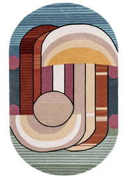 Wool Hand Tufted Modulus Rug