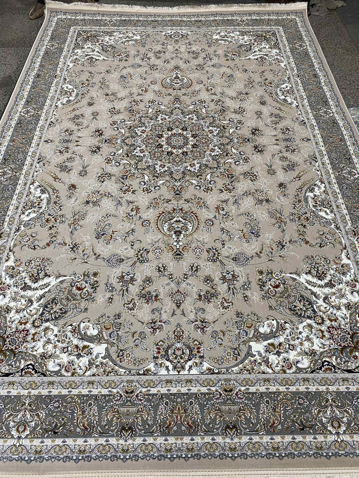 Aida Iranian Imported Beige Rug