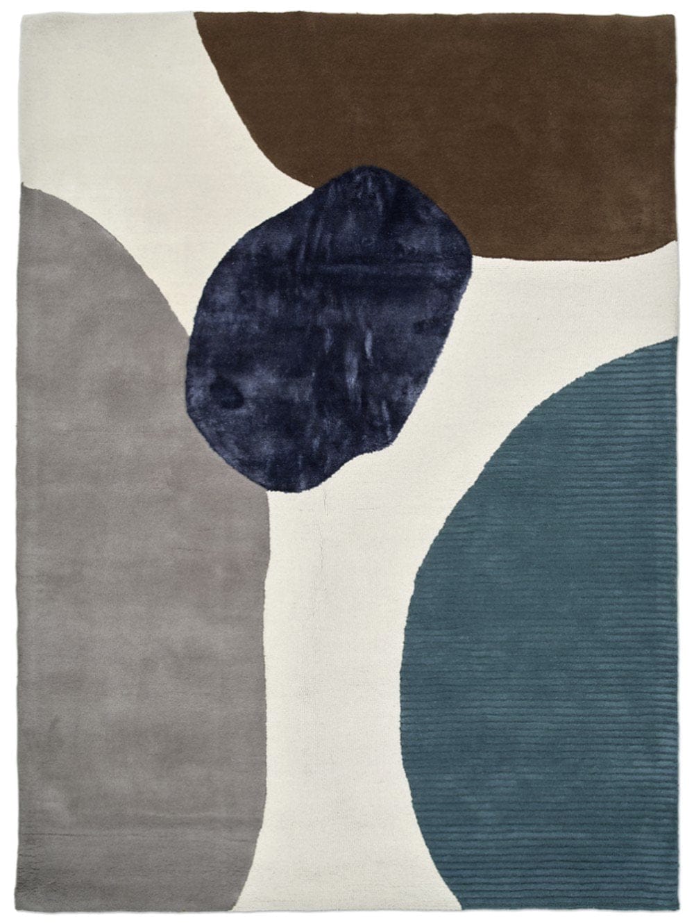 Handwoven Profound Multicolor Luxury Viscose Rug