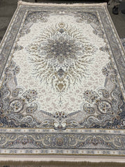 Elnaz Iranian Imported White Rug