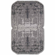 Grey Irregular Handmade Rug