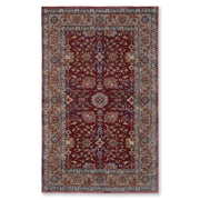 Mahin Maroon Hand Tufted Woolen Rug