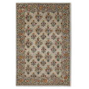 Suzani Beige Hand Tufted Woolen Rug