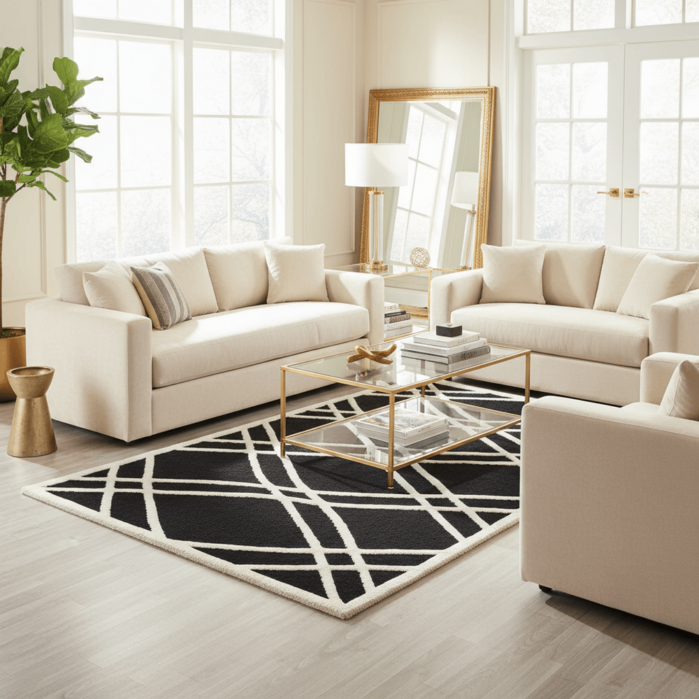 Parash Hand Tufted Runner Carpet & Rug