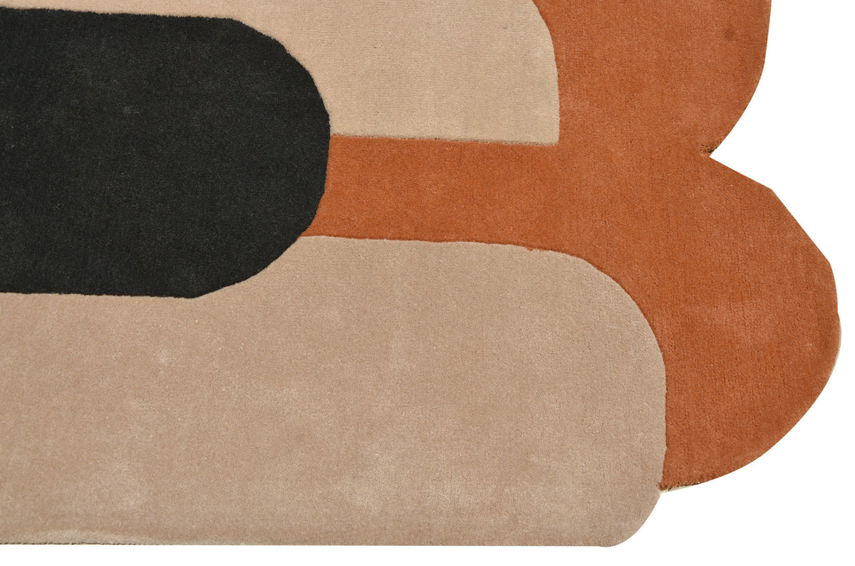 Oblique Irregular Hand Tufted Carpet & Rug