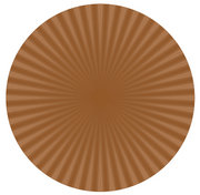Waffle - Bronze Modern Hand Tufted Round Plush New Zealand Wool Rug