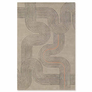 Dendera Beige Hand Tufted Woolen Rug