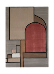 The Archway Hand Tufted New Zealand Wool & Viscose Silk Rug