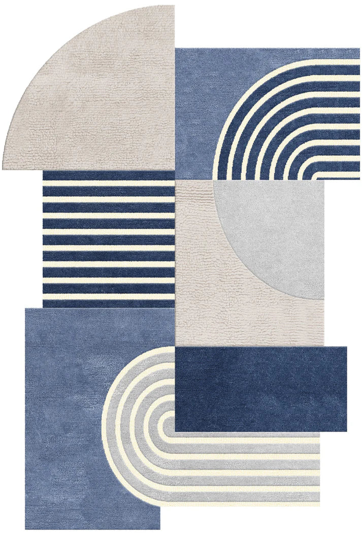 Aero Irregular Hand Tufted Carpet & Rug