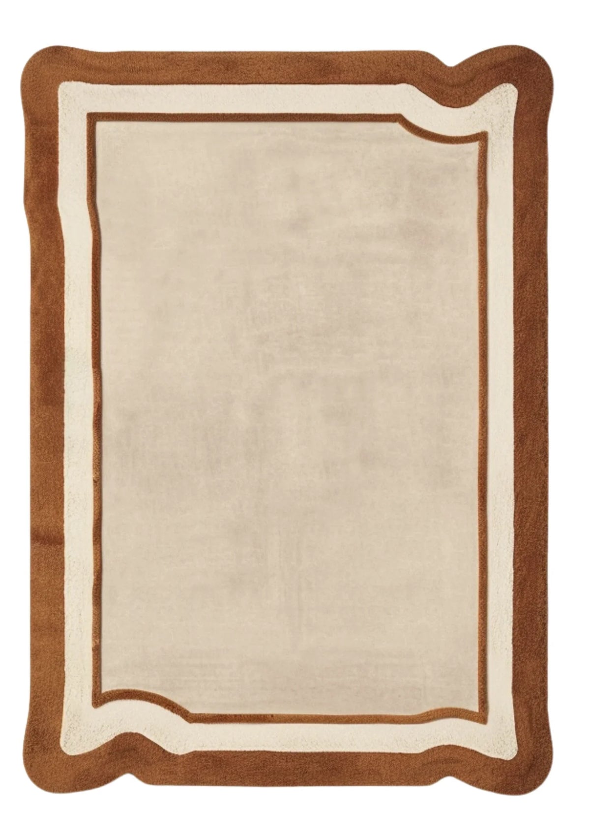 Woolen Hand Tufted Élan Beige Rug