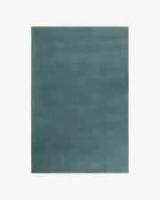 Pale Green Hand Tufted Woolen Rug