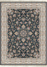 Shafqat Imported Navy Blue Rug 1500 Reeds