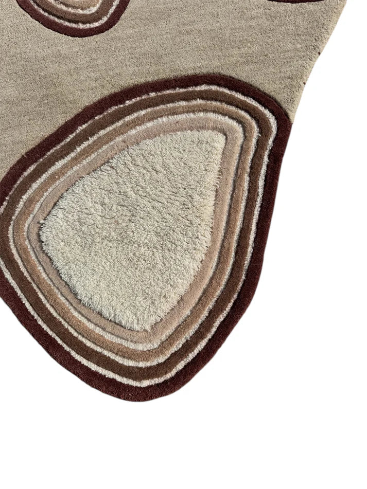 Quin Irregular Hand Tufted Carpet & Rug