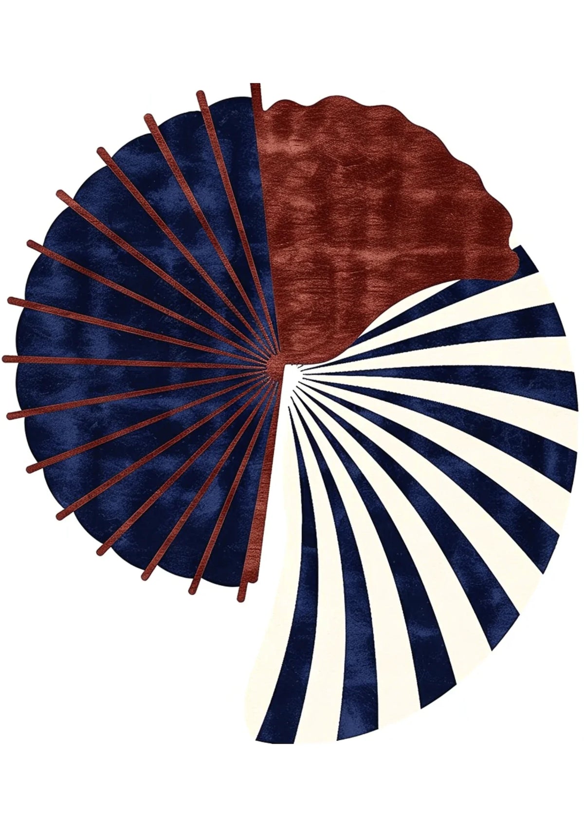 Viscose & Wool Blended Hand Tufted Forma Nova Rug