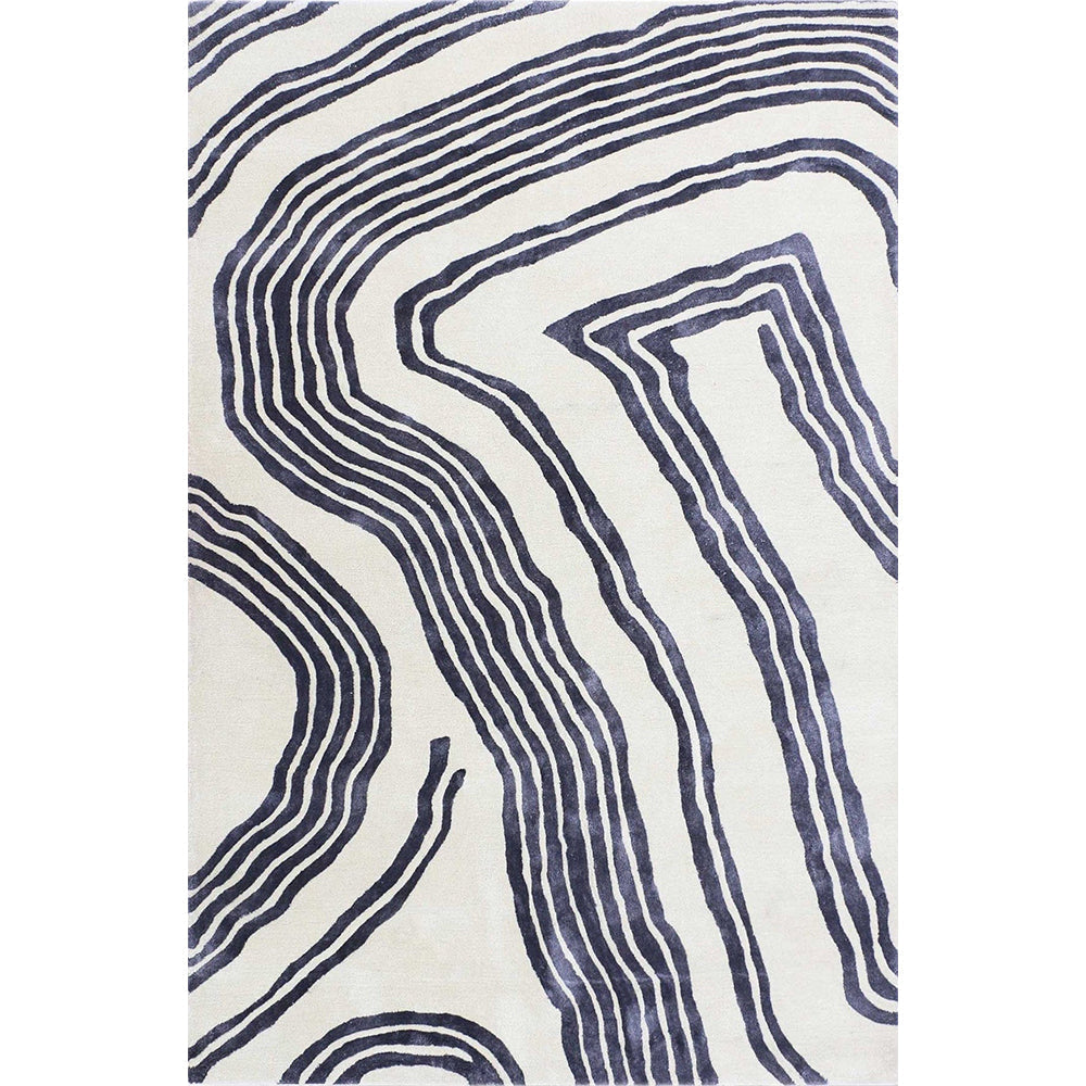 Livid Wool Silk Hand Tufted New Zealand Wool Rug