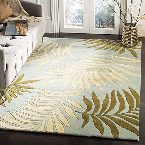 Floral Hand Tufted Wool Carpet