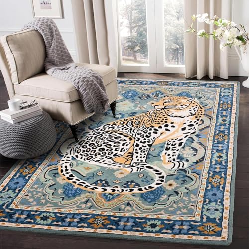 Animal Hand Tufted Wool Carpet