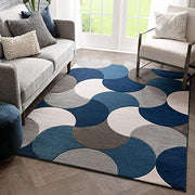 Hand Tufted Modern Multi Coloured Carpet