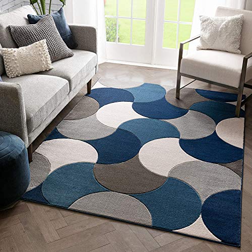 Hand Tufted Modern Multi Coloured Carpet