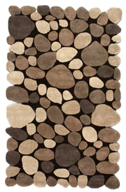 Pebbles Cobblestone Hand Tufted New Zealand Wool Rug