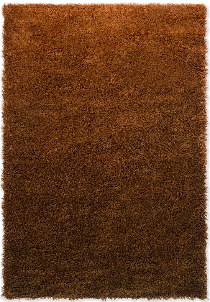 Handcrafted Rust Shaggy Carpet