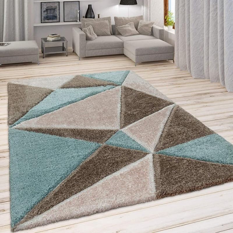 Handcrafted Multicolor Shaggy Carpet