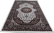 Maroon Persian Wool Traditional Carpet