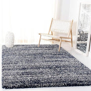 Handcrafted Blue Mix Shaggy Carpet