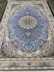 Elnaz Iranian Imported Blue Rug