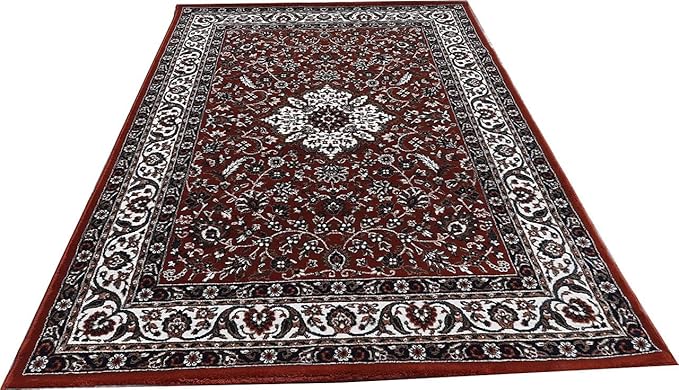 Beige Persian Wool Traditional Carpet