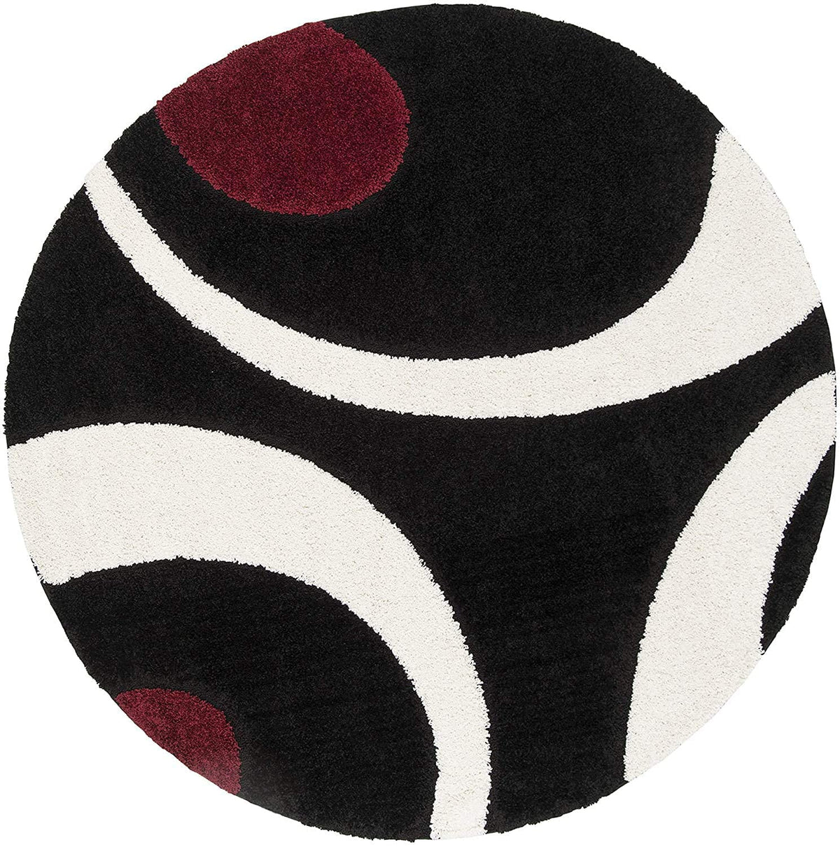 Chicshrit Round Shaggy Carpet & Rug