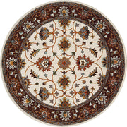 Traditional Hand Tufted Round Plush New Zealand Wool Rug