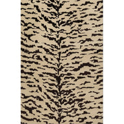White Bengal Tiger Hand Tufted Wool Carpet