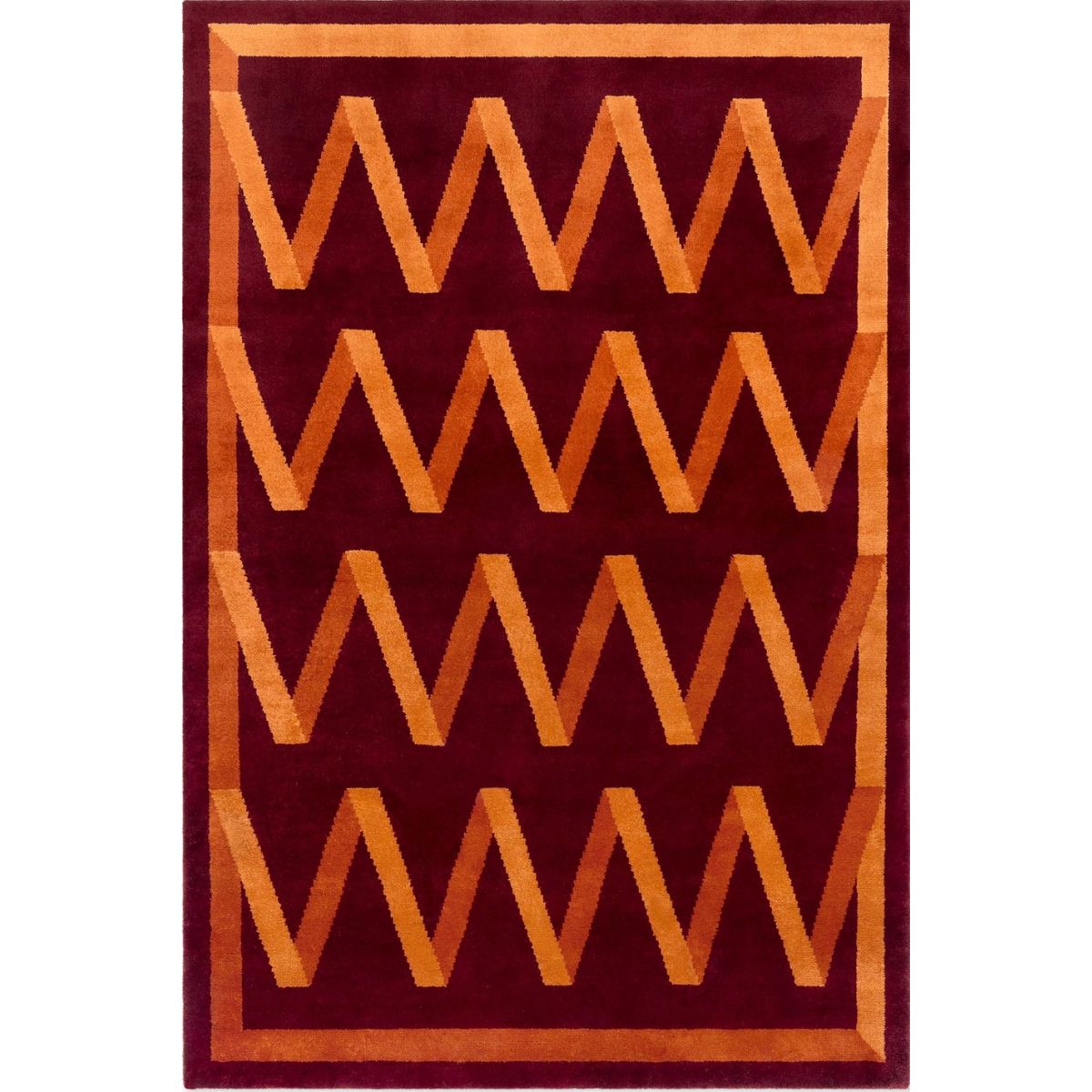Betel Hand Tufted Wool Designer Carpet