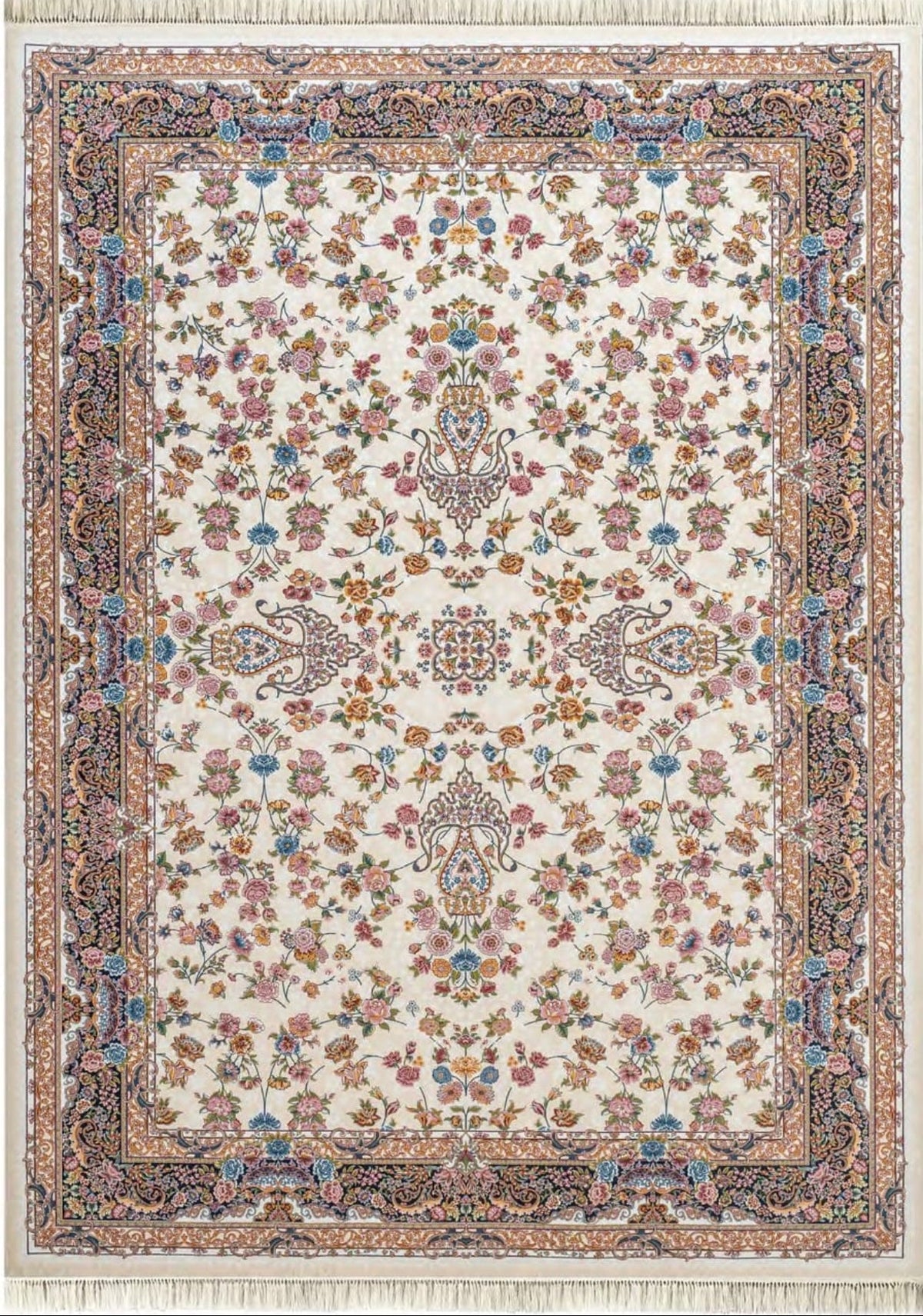 Inaya Iranian Imported Cream Rug