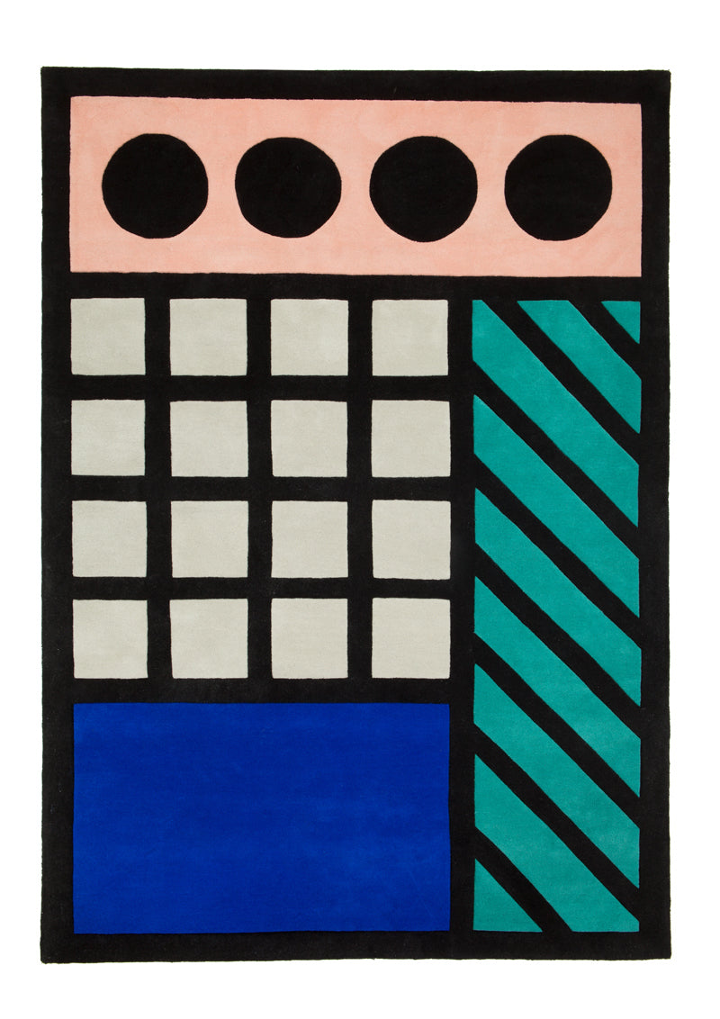 Vibe Time Hand Tufted New Zealand Wool Rug