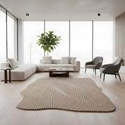 Velvet Irregular Hand Tufted New Zealand Rug