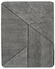 Black & White Hand Tufted Flair Wool Rug