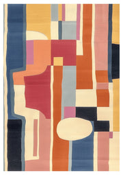 Wool Sunset Strata Hand Tufted New Zealand Wool Rug
