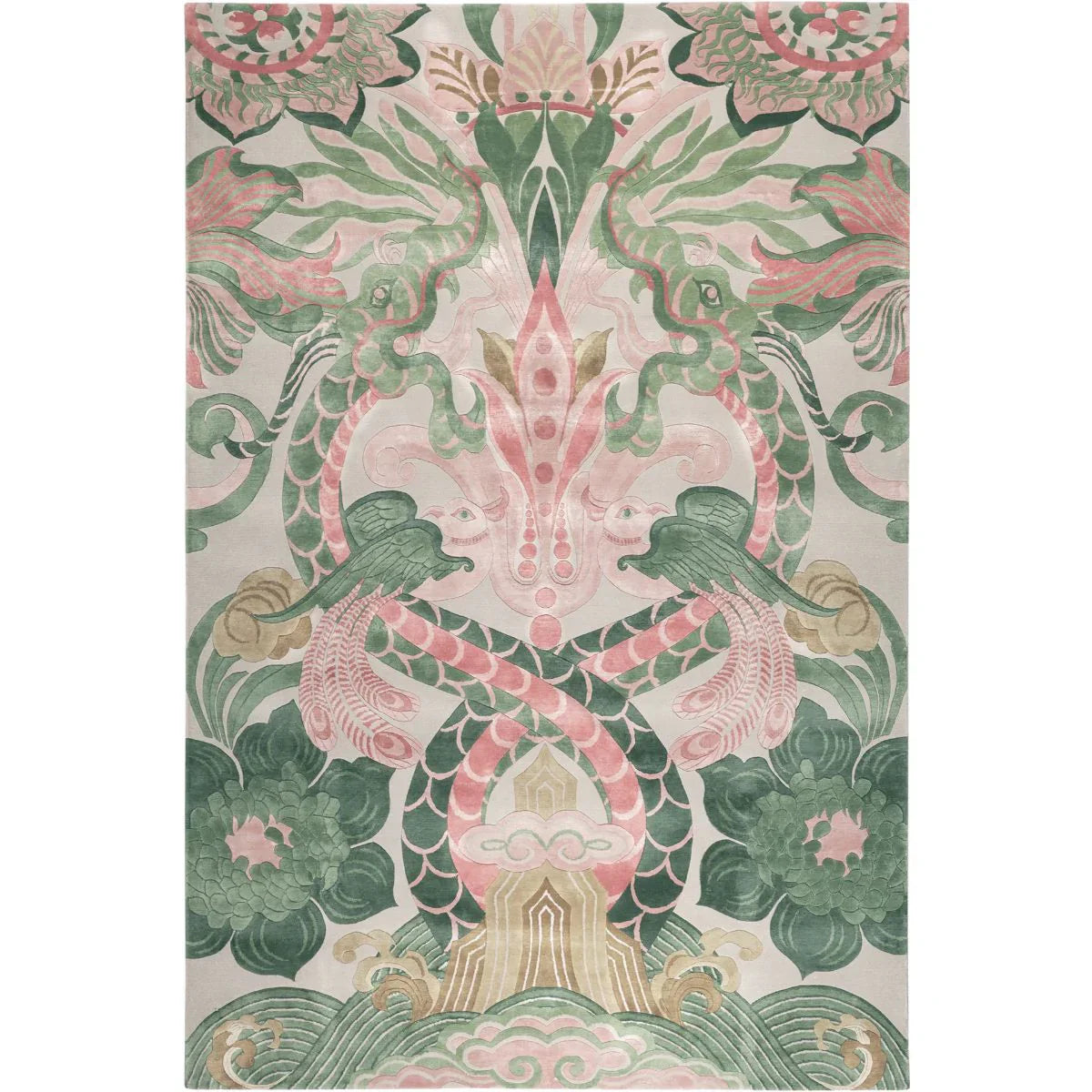 Rajtara Hand Tufted New Zealand Wool & Viscose Rug
