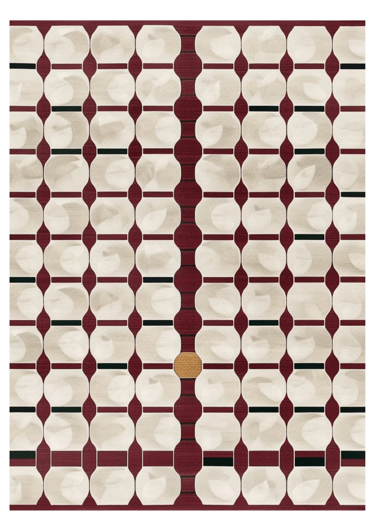 Irregular Multicolor Hand Tufted Toran New Zealand Wool Rug