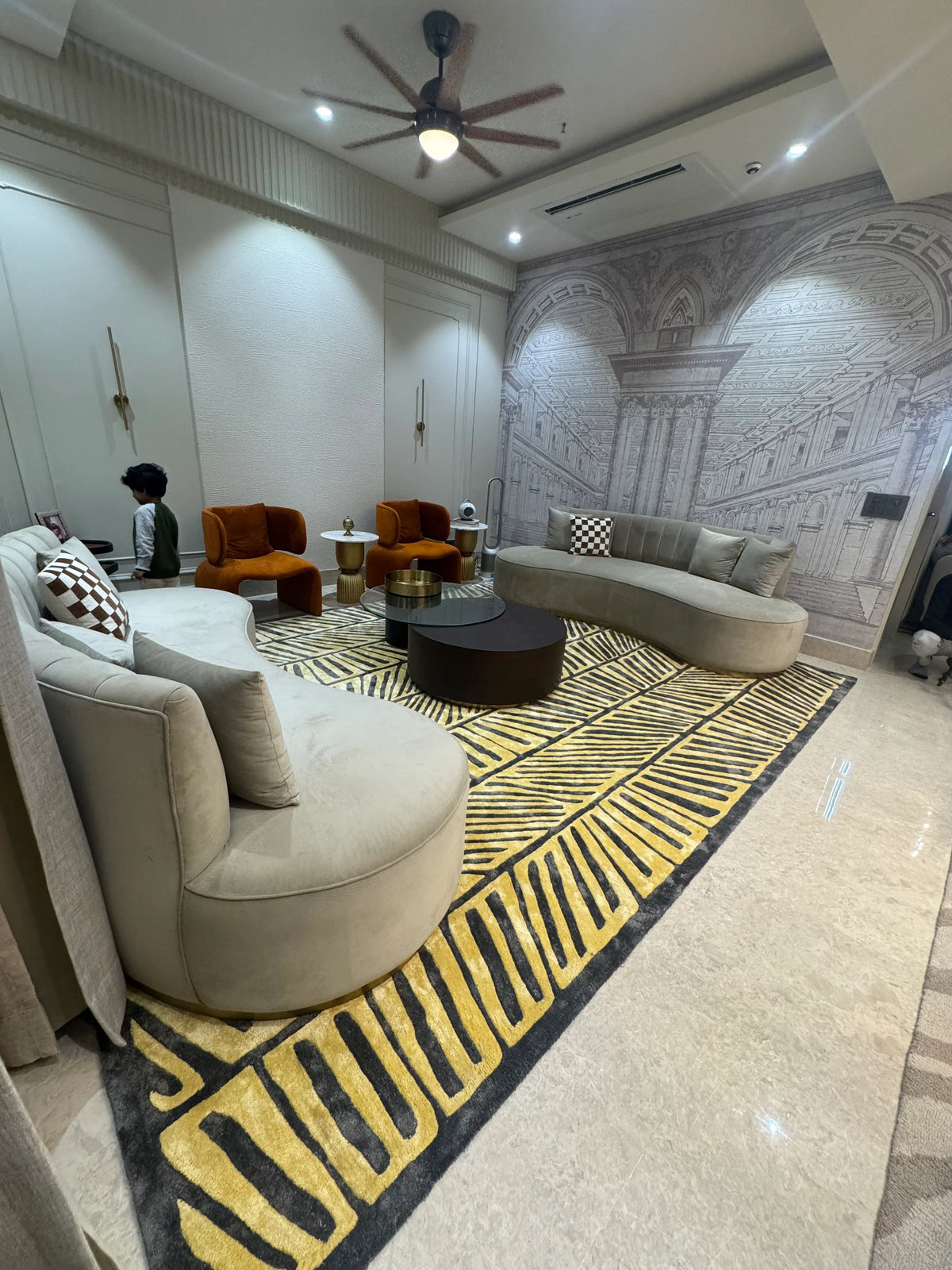 Fable Irregular Hand Tufted New Zealand Wool Rug