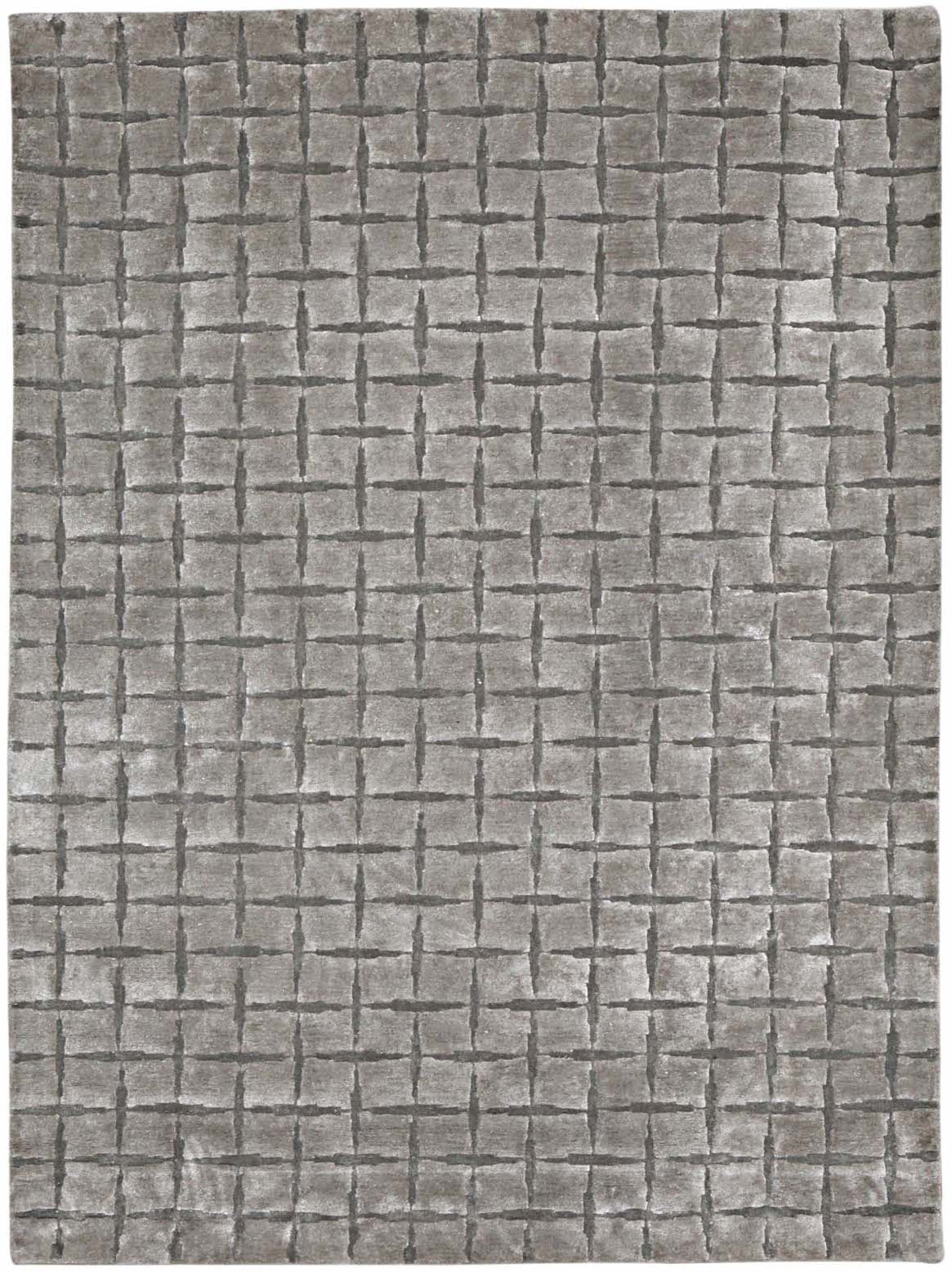 SEQUEL Taupe Hand Tufted New Zealand Wool & Viscose Rug