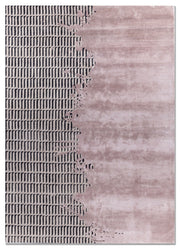 Adrift Lotus & White Hand Tufted New Zealand Wool & Viscose Rug