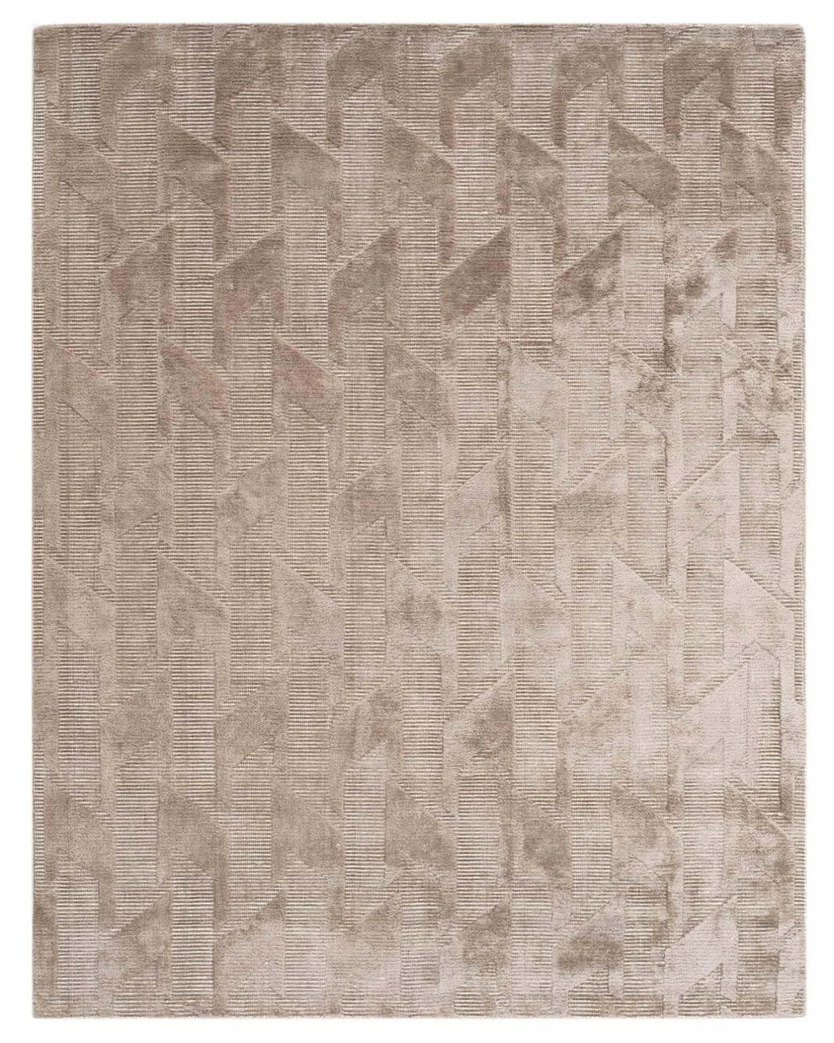 Somber Silk New Zealand Wool Rug