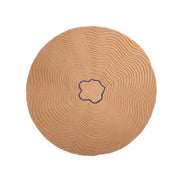 Flora Circle Hand Tufted Round Plush New Zealand Wool Rug