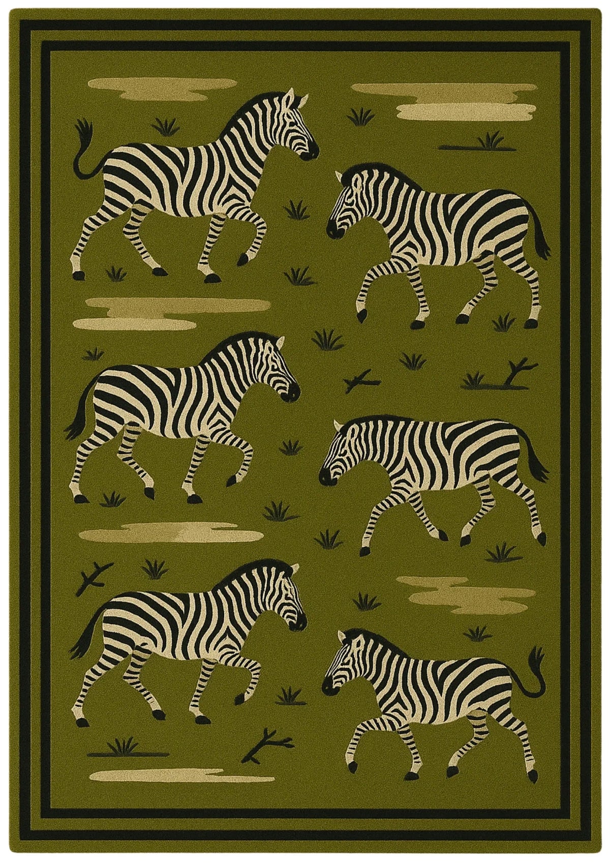 Wool Hand Tufted Little Safari Rug