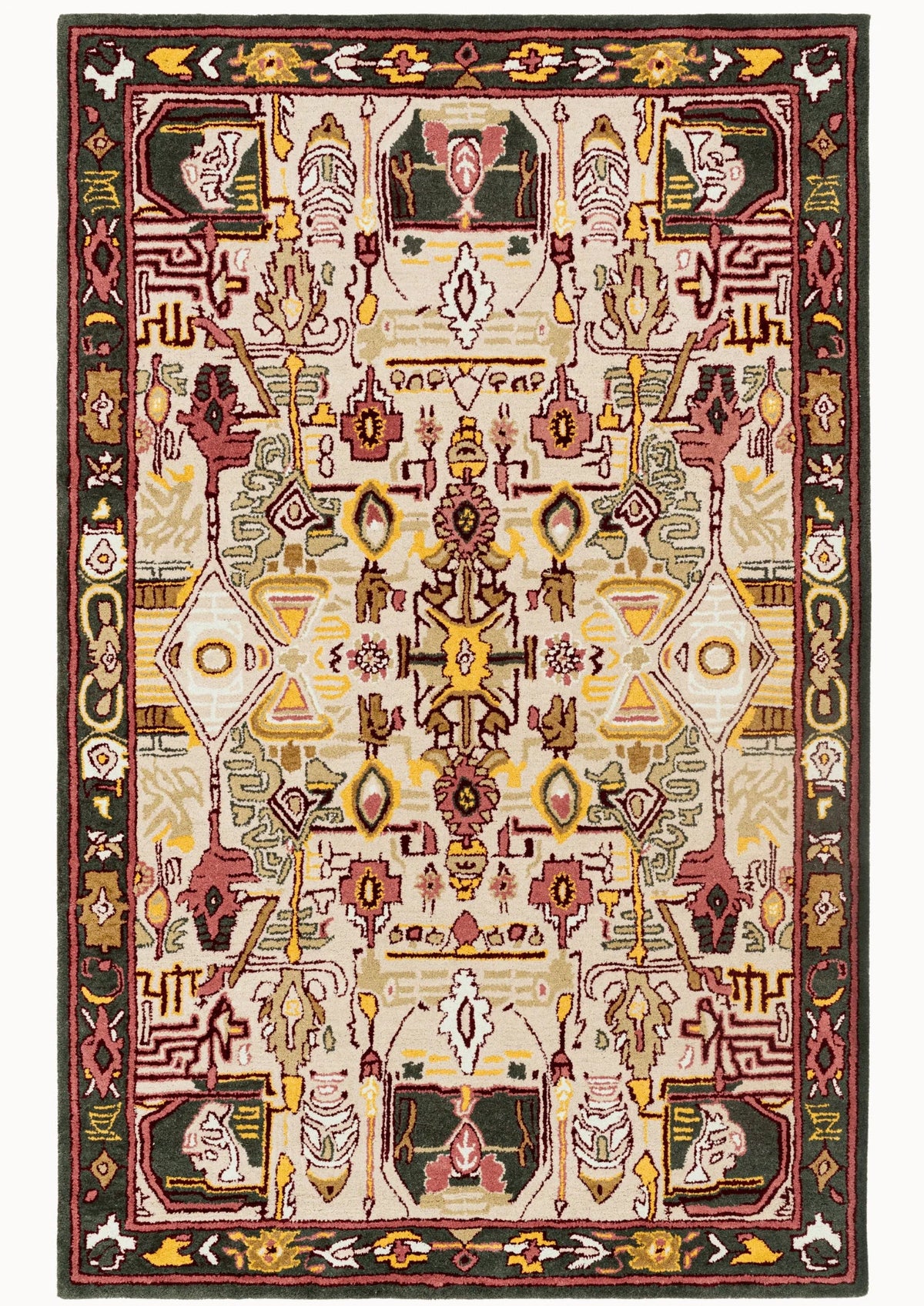 Wool Hand Tufted Sphinx’s Path Rug