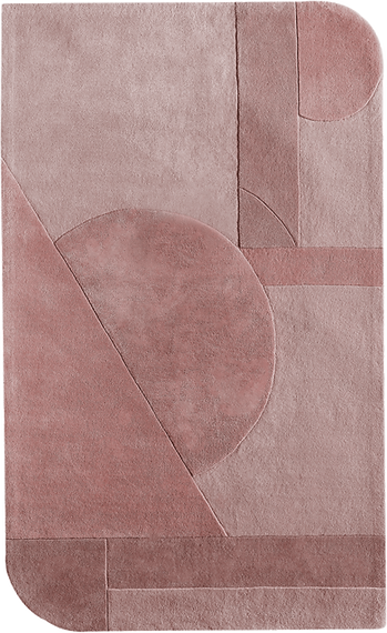 Red Canyon New Zealand Wool Rug
