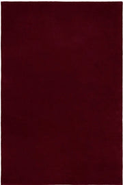 Lele Wine Red New Zealand Wool Rug